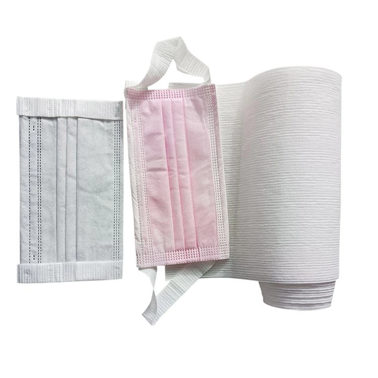 Nonwoven Stretchy Fabric Soft Elastic Fabric Non Woven Elastic Earband for Disposable Face Mask