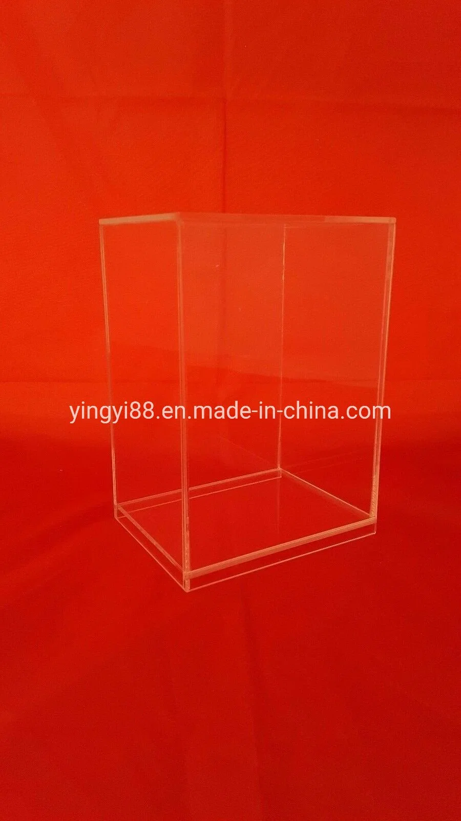 Custom Stackable Clear Acrylic Sliding Hard Funko Pop Box Protector for Video Game Collectibles