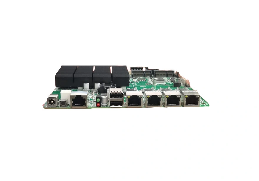 4 LAN 6 Servidor de firewall de segurança de rede LAN, Placa-mãe