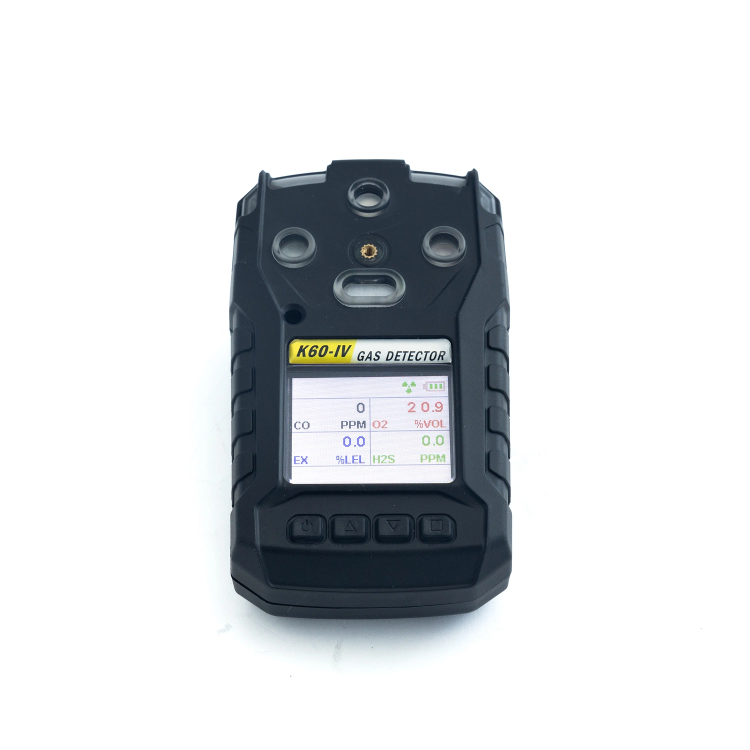 Portable Co H2s O2 Ex (LEL) 4 Gases Monitor Multi 4 Gas Detector