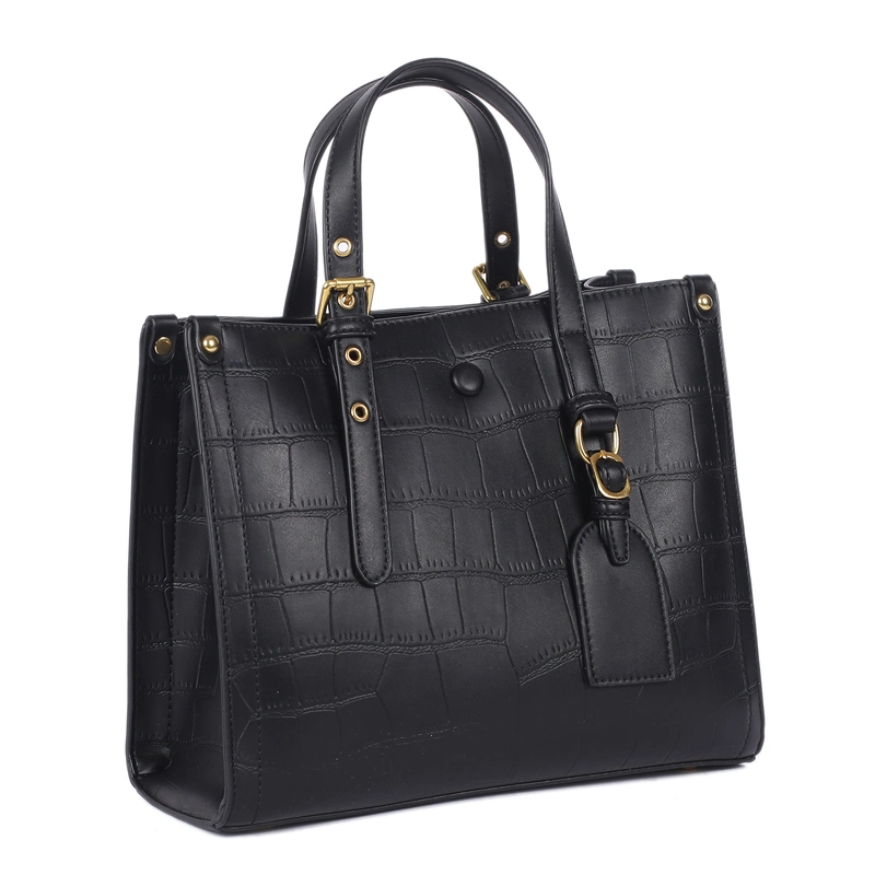 Trendy Replicas Functional Tote Bag Crocodile Leather Lady Daily Shopping Laptop Handbag