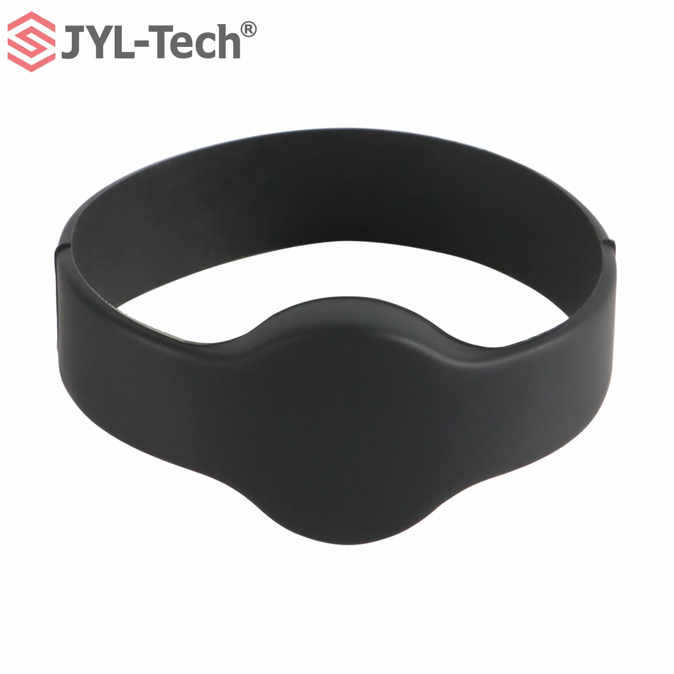 طباعة الشعار معصم Silicone Soft Payment NFC Bracelet RFID النطاق