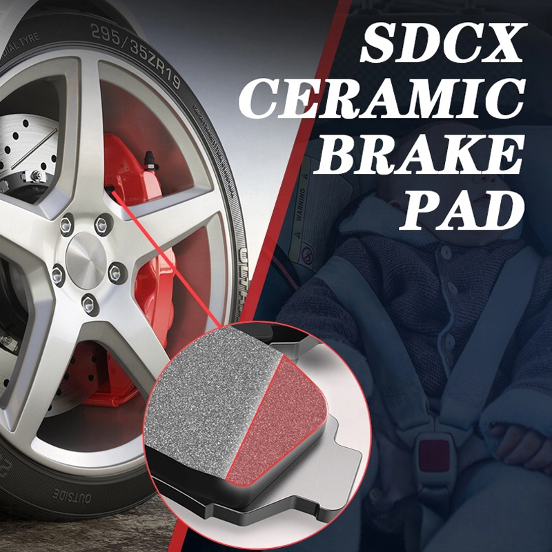 Sdcx Factory Directly Ceramics High quality/High cost performance long Wearness Noise Control D1314 Brake Pad