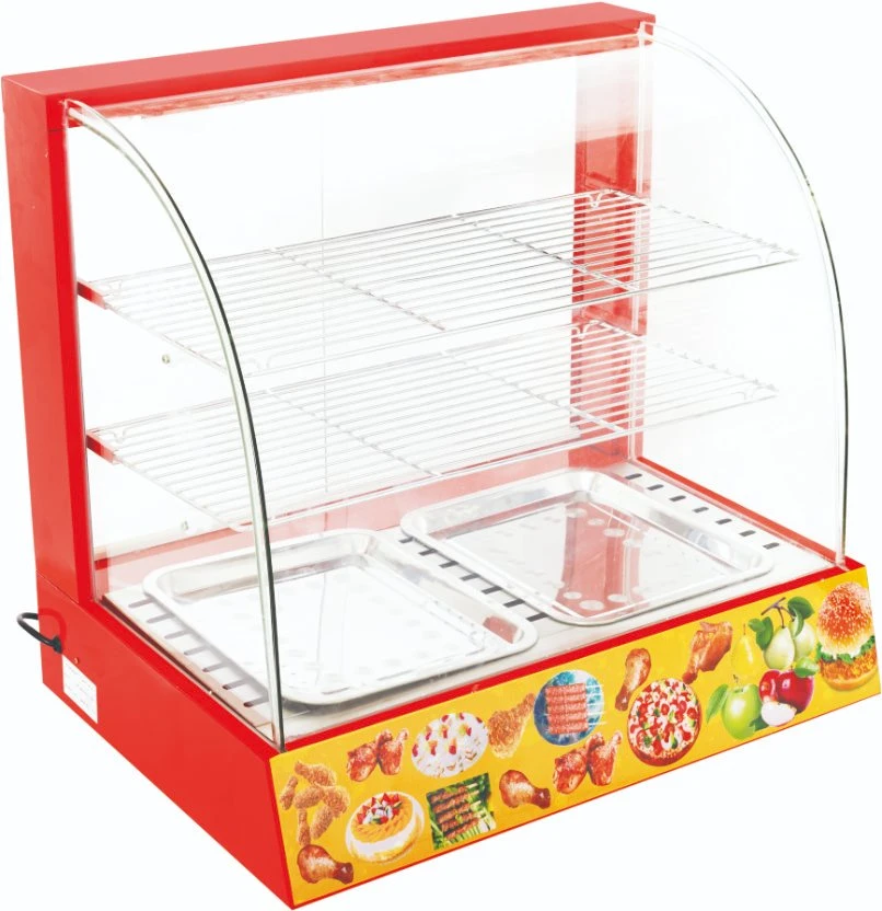 Commercial Restaurant Equipment Glass Food Warmer Display Showcase/Showcase Display/Display Showcase Table