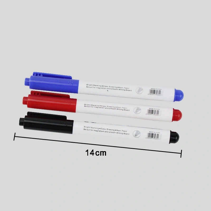 Classic and Durable Dry Erase Markers 4 Colors Custom Whiteboard Marker Pen