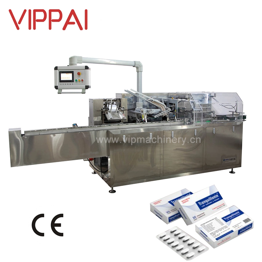 Vippai Hot Selling Price High Speed Automatic Cosmetic Bottle Carton Box Packing Cartoning Machine in Russia