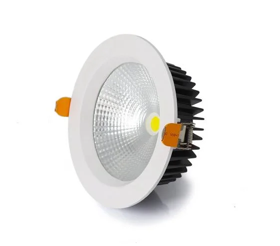 High quality/High cost performance  Irony Plastic Surface Mounted Waterproof 5W10W15W20W25W30W Indoor Recessed Mounted Ceiling LED Downlight