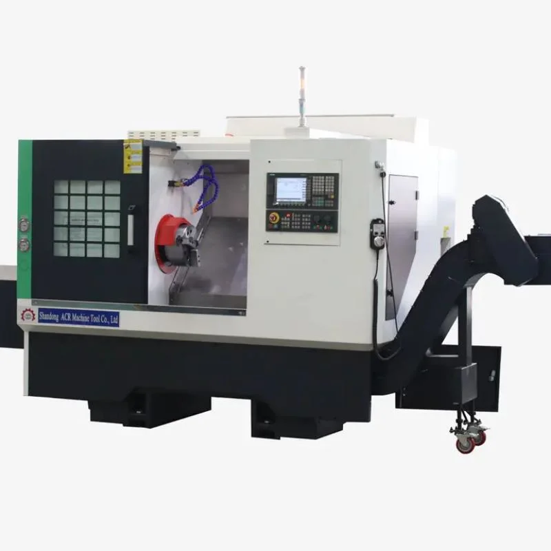 Tck6340 Tck6350 Horizontal CNC Turning Metal Lathe Slant Bed High quality/High cost performance 