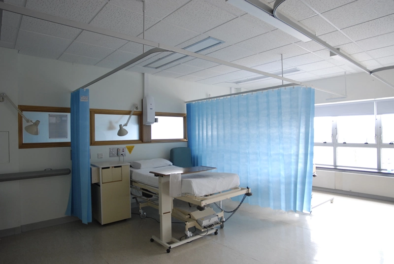 Hot Selling Hospital Use Medical Curtain Material Hospital Bed Screen Curtain