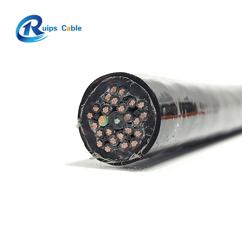 Rubber Insulation and Sheath Round Submersible Cable