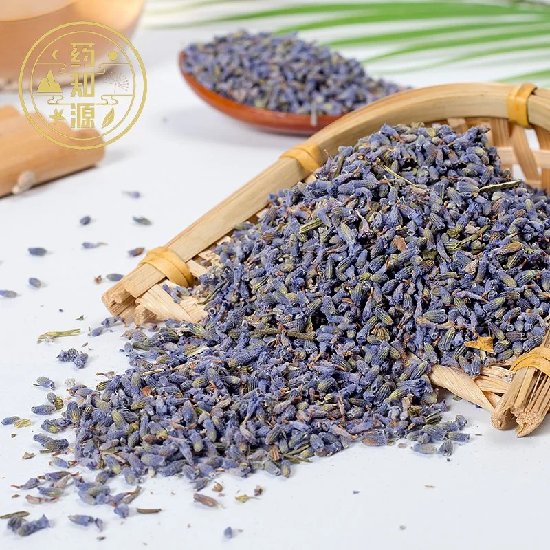 Alta calidad de flores de lavanda secas para té herbal.