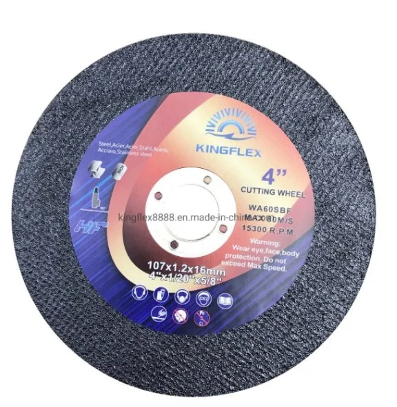 Factory 105mm, 115mm, 125mm Abrasive Cutting Discs for Metal/Stainless Cutting