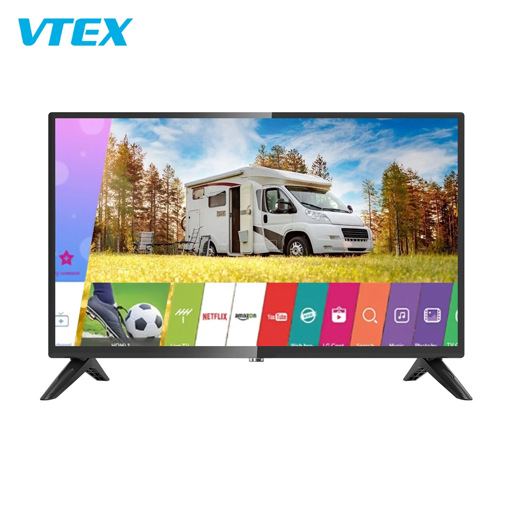 Cordon pour voiture extérieur Vtex 12 V 18.5 22 24 32 pouces Caravane Truck Smart LED LCD DVD Android Camping TV