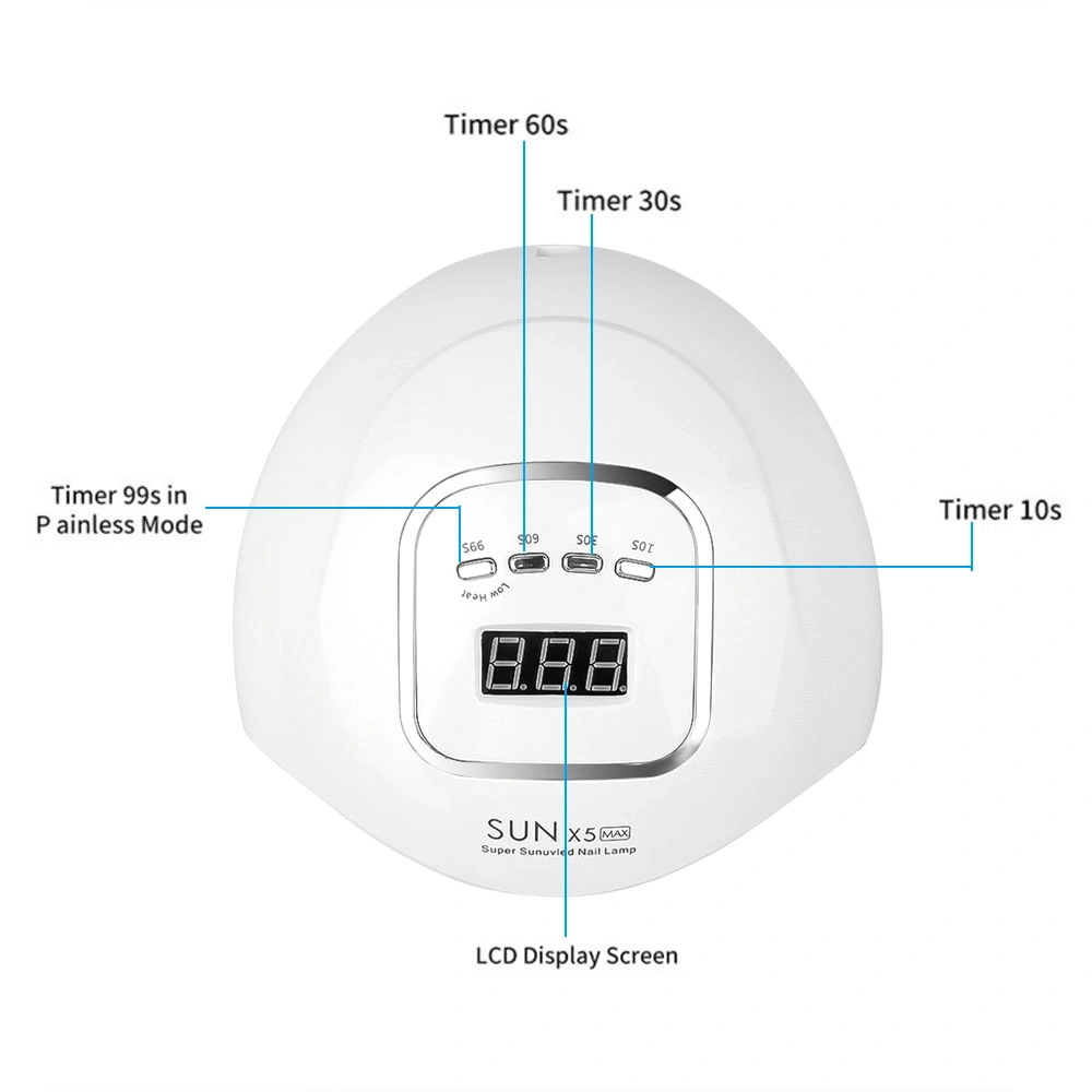 Dropshipping Sun X5 Max 150W Secador de uñas Lámpara LED UV