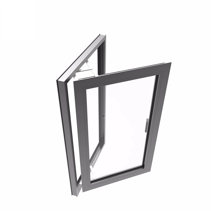 World-Wide Available Well Sell Electric Casement Window Thermal Break Double Glazed Aluminum Casement Window Price