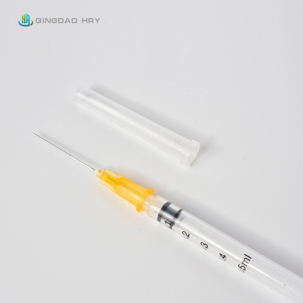 Disposable Sterile Medical Self-Destructive Syringe Self-Destruct Disposable Syringe Auto-Disable Syringe with Fixed Fine Needle Top-Quality