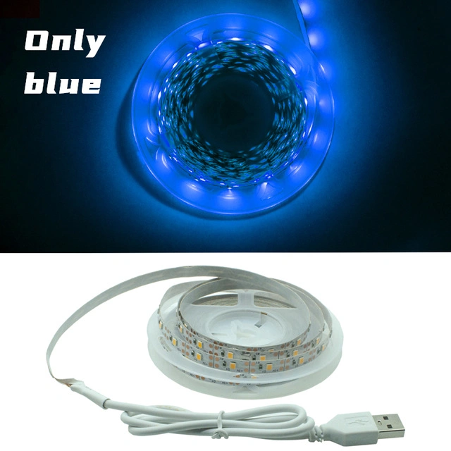 LED LightStrips USB Infrared Control RGB SMD2835 DC5V 1m 2m 3m 4m 5m Luz flexible de la cinta de televisión de fondo Iluminación LED Luces