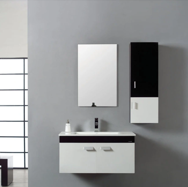 Bathroom Cabinets Shower PVC Wood Cabinet Bathroom