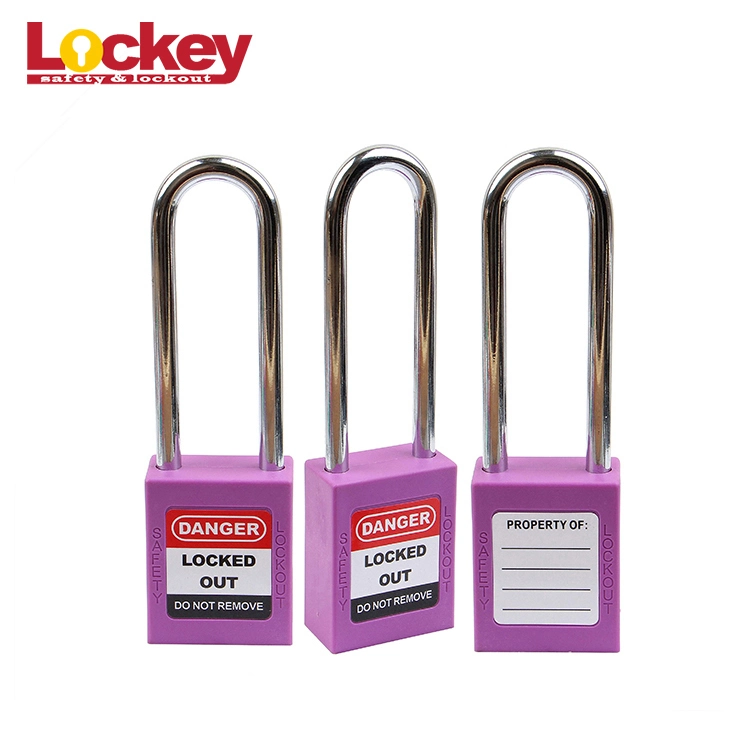 Lockey Loto 76mm Steel Shackle Safety Pad Lock