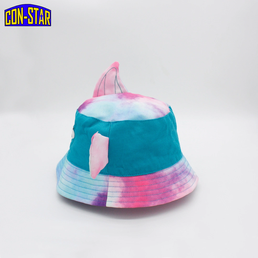 Tye Dye Fabric tiburón bebé Niños Los niños la cuchara Hat lindo bebé Hat BSCI Fábrica auditoría