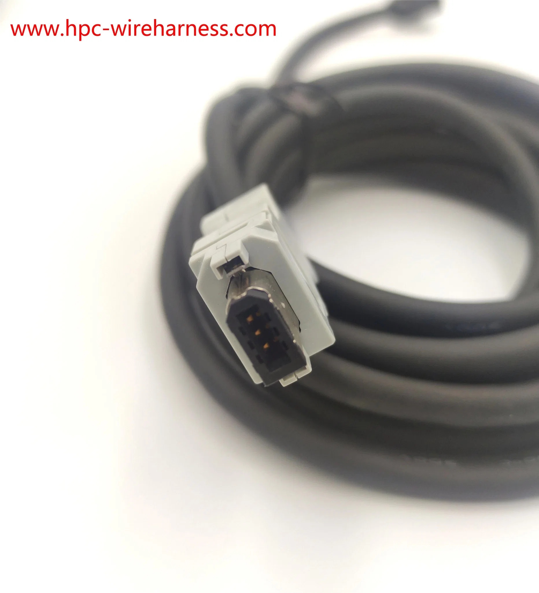 M12 5p Female Straight Type Wire Harness Monitor Signal Cable Assembly