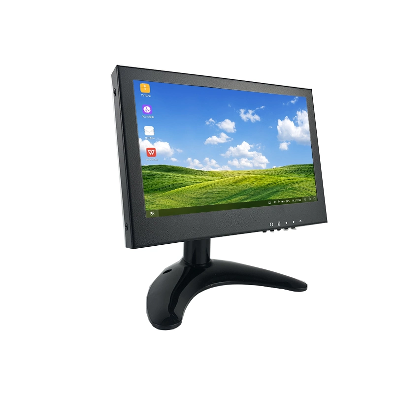 Ecran LCD TFT 7 pouces moniteur de vidéosurveillance 1024*600 avec BNC VGA AV Monitor surveille de voiture