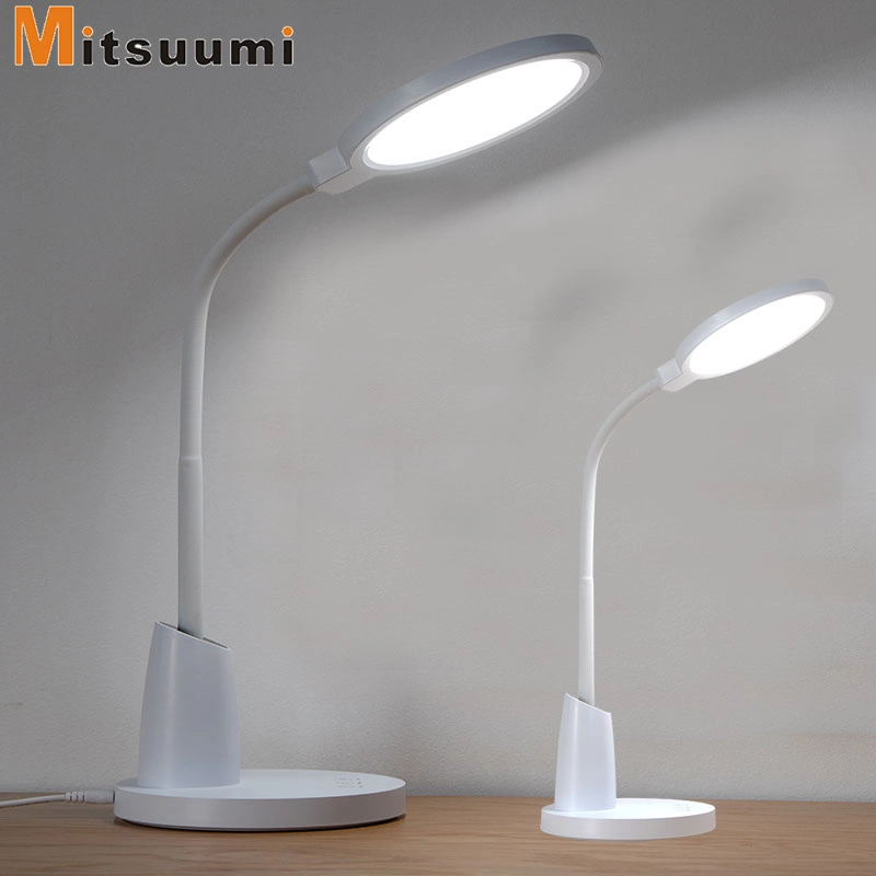 Eye Protection Rechargeable Pen Holder Desk Lamp for Reading Study Office