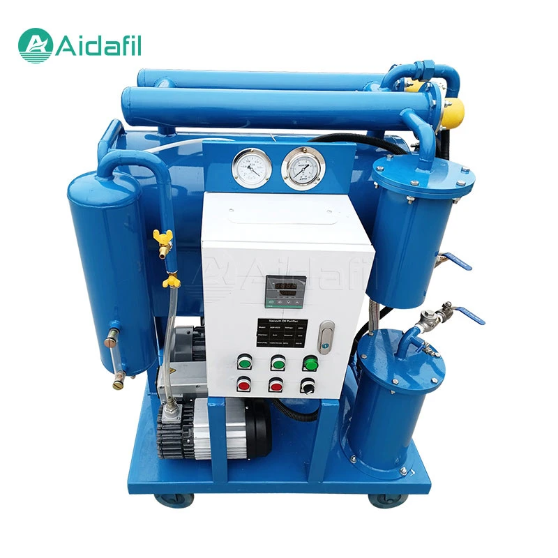 Single Stage Vacuum Decolorization Oil Purifier Oil Purification Machine for Used Insulating Oil Filtration