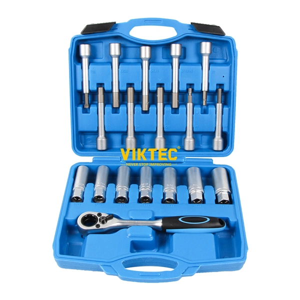 مجموعة أدوات آلية لدعامة زنبركية أخرى من Viktec 18PCS (VT01838)