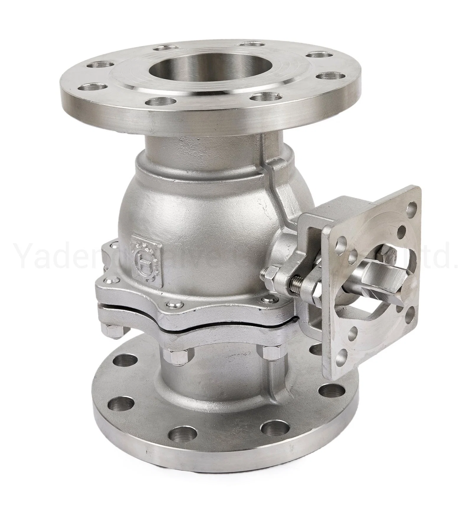 Blow-out Proof Stem Design Hydraulic Regulator Stainless Steel Flanged Connection Ball Valves