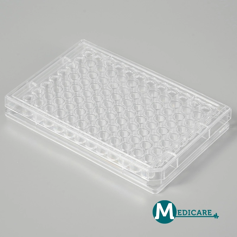 High Visibility Lid Design Emboss Processing 24 Well Cell Culture Plate