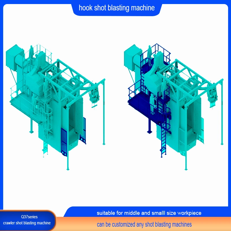 Hook Type Shot Blasting Machine with Abrasive Circulation Purification System