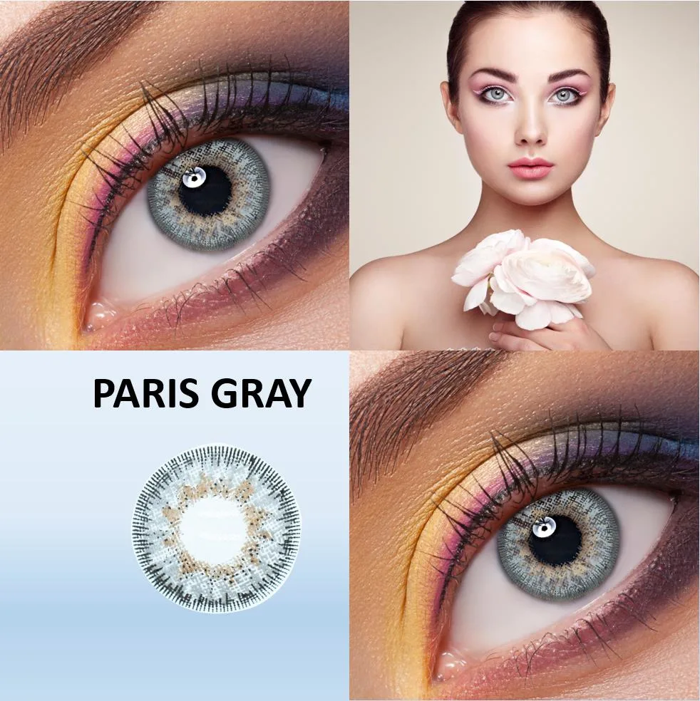 Real Colored Quart Natural Hazel Contact Lenses Cosplay for Brown Eyes