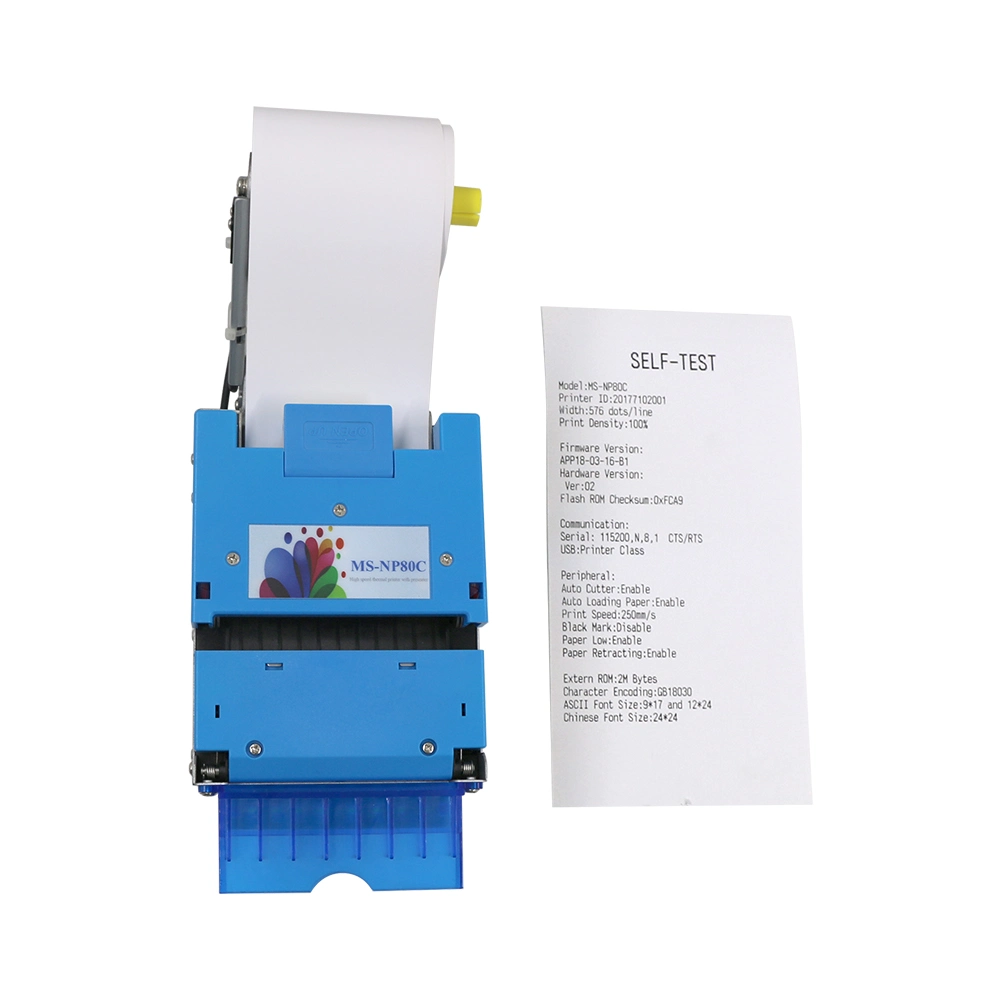 Auto Cutter 3 Inch Presenter Retraction Thermal Receipt Printer