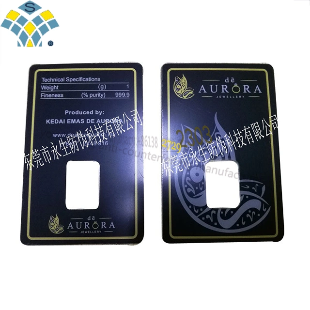 Gold/Sivler Coin/Ingot/Bar Packaging Plastic Box Packing Card Sleeve Card Holder Case Slab