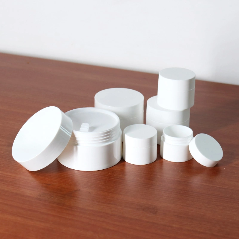 Travel Small 5ml 10ml 20 Ml 30g 50g Plastic Cosmetic Sample Face Cream Containers with Lids