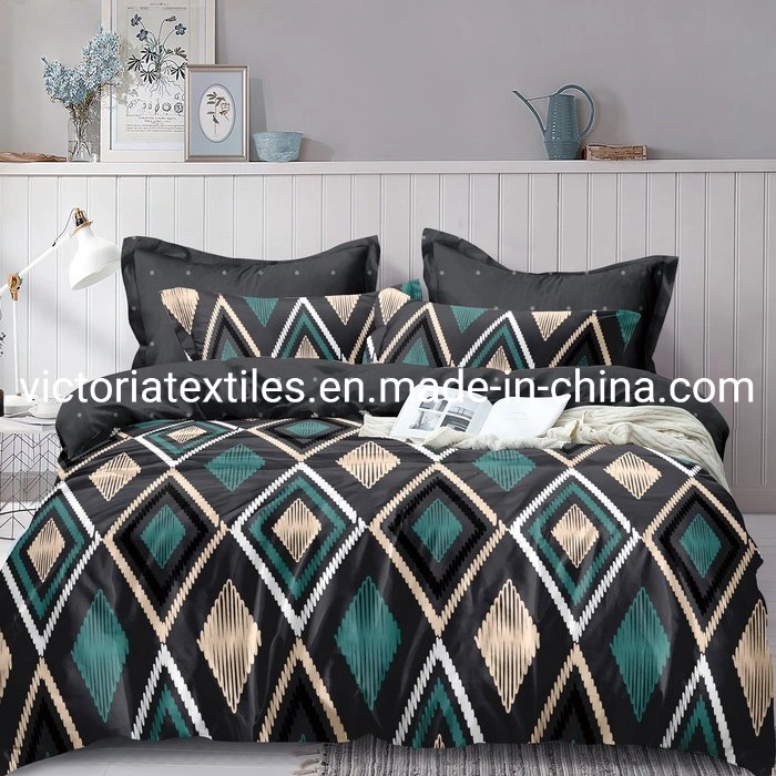 Multi Color King Duvet Cover Set, Long Staple Microfiber Bedding Set, Elegant Silky Duvet Cover for Spring Summer