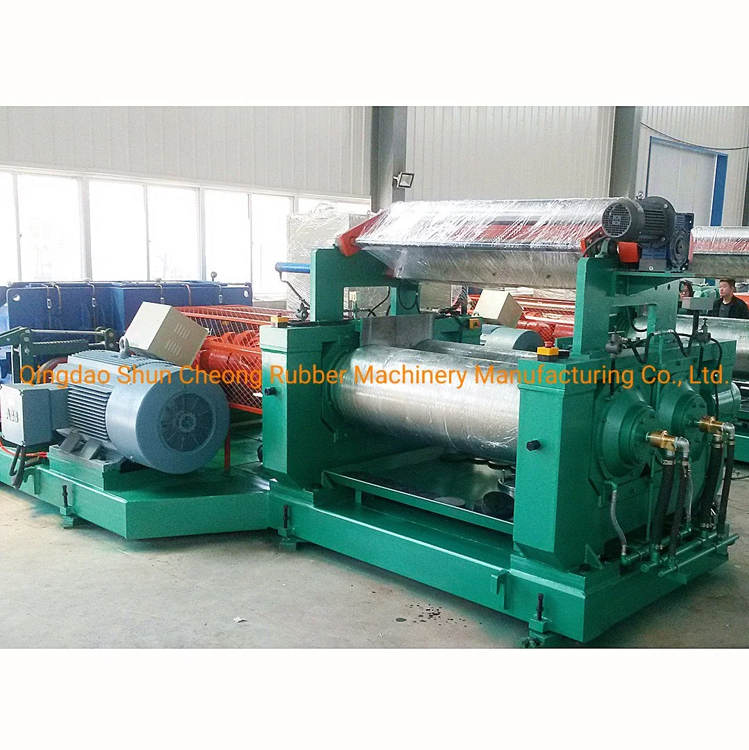 Raw Material Two Roll Rubber Open Mixing Mill