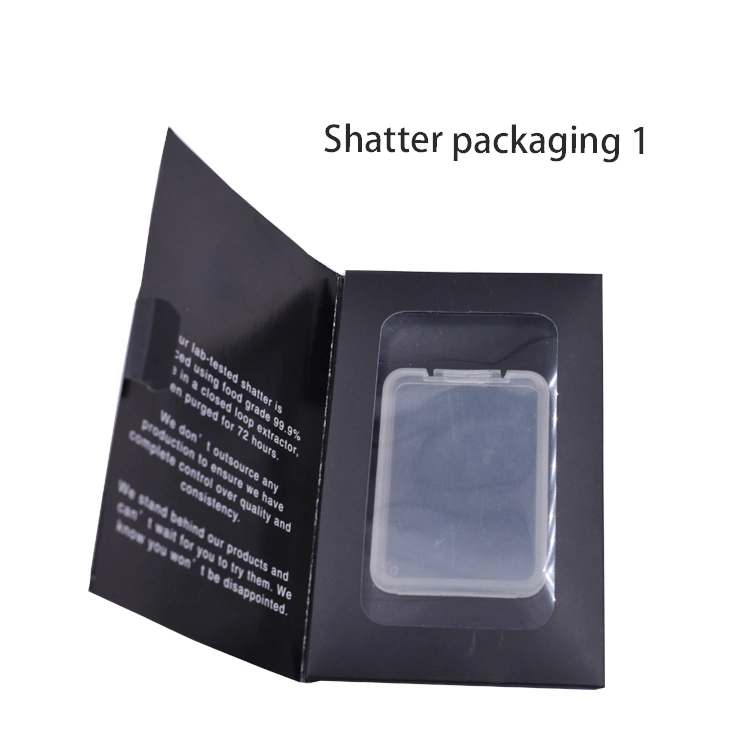 PVC-Fenster mit Vape Wax Shatter Verpackung Umschläge