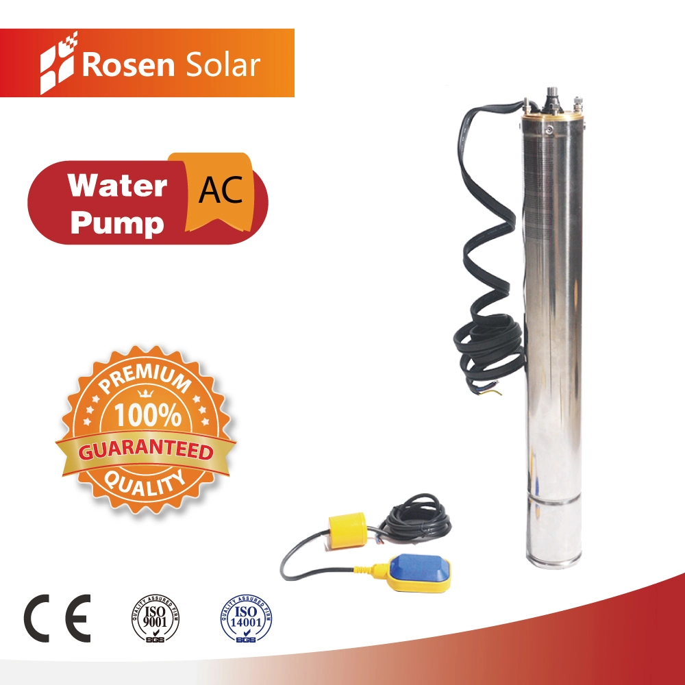 4inch AC submersible de pompes solaires 5HP