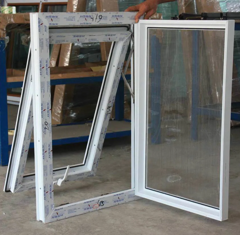 Conch 60 Double Hung Outward Casement Window with Bottom Fixed Window