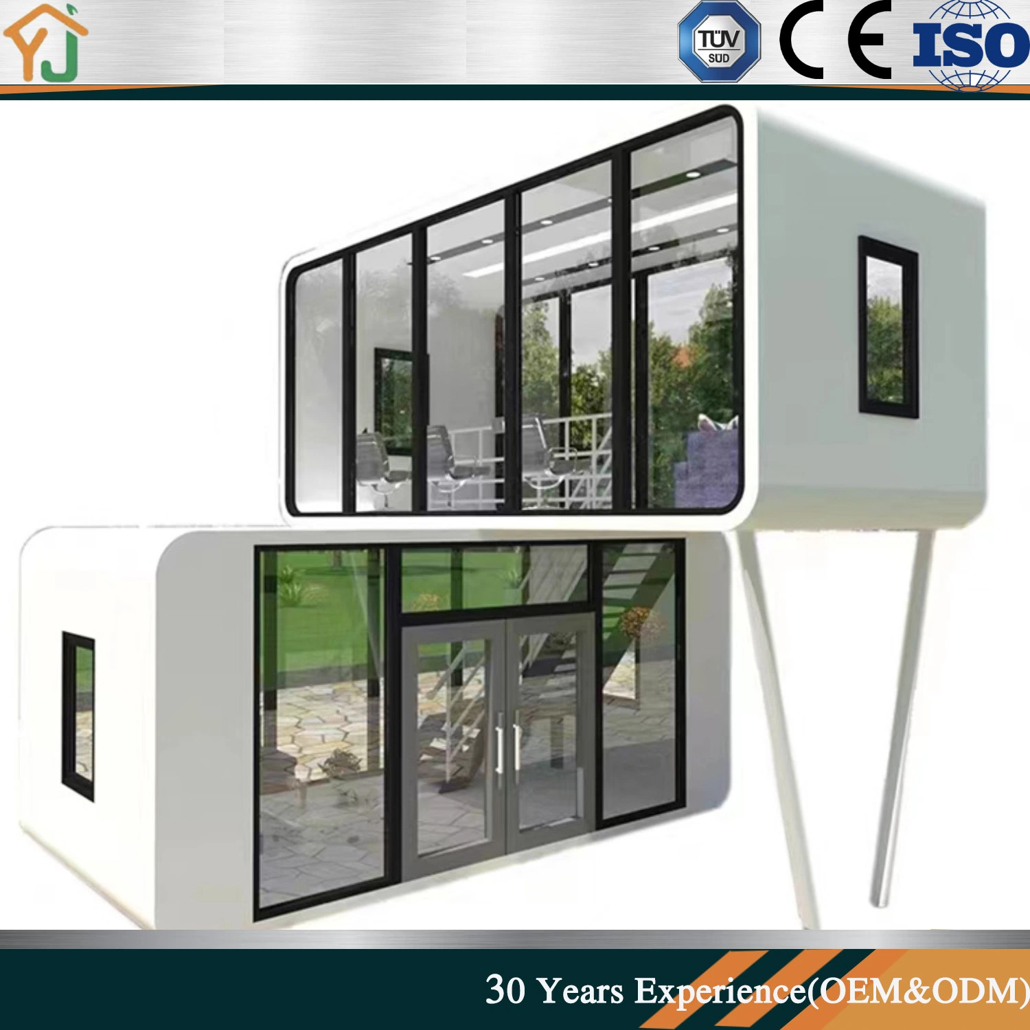 Grade a Waterproof Temporary Offices Modular Homes Deluxe Residential Expansion Room