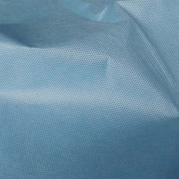 Light-Blue SMS SMMS Nonwoven Fabric for Hospital/Home Textile