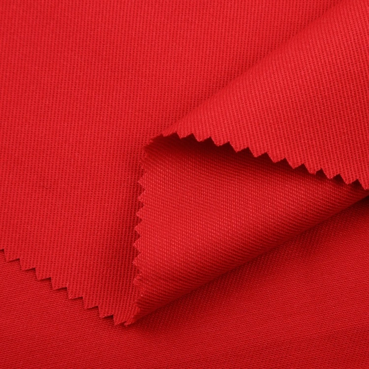 100% Baumwolle 170gsm en 11612 Brandhemmend ISO15025 100 Zyklen Waschen Einfarbig leicht Fr Stoff für Futter oder PSA T-Shirts.