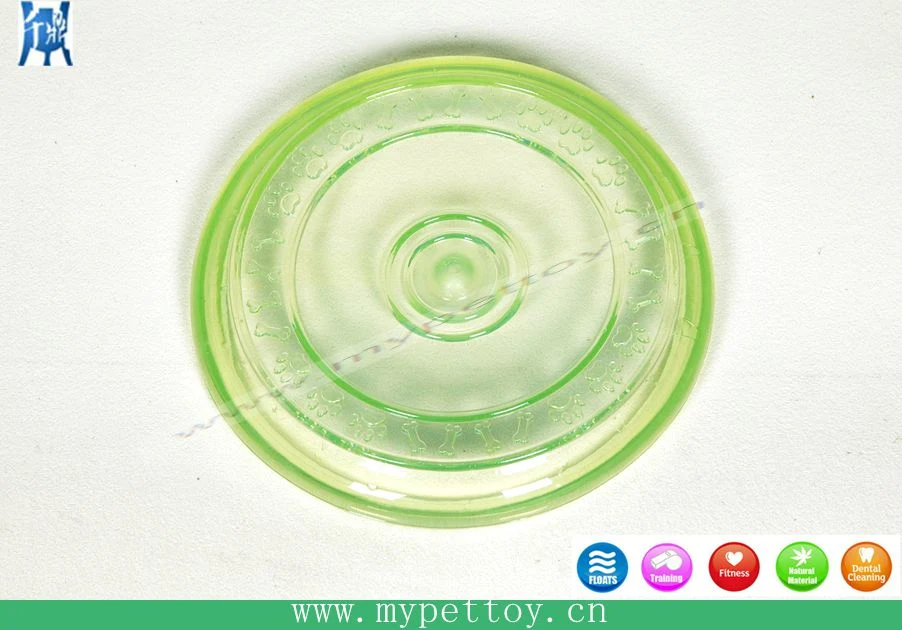 High quality/High cost performance  Circular TPR Non-Toxic Colorful Pet Durable Interactive Chewers Flying Discs