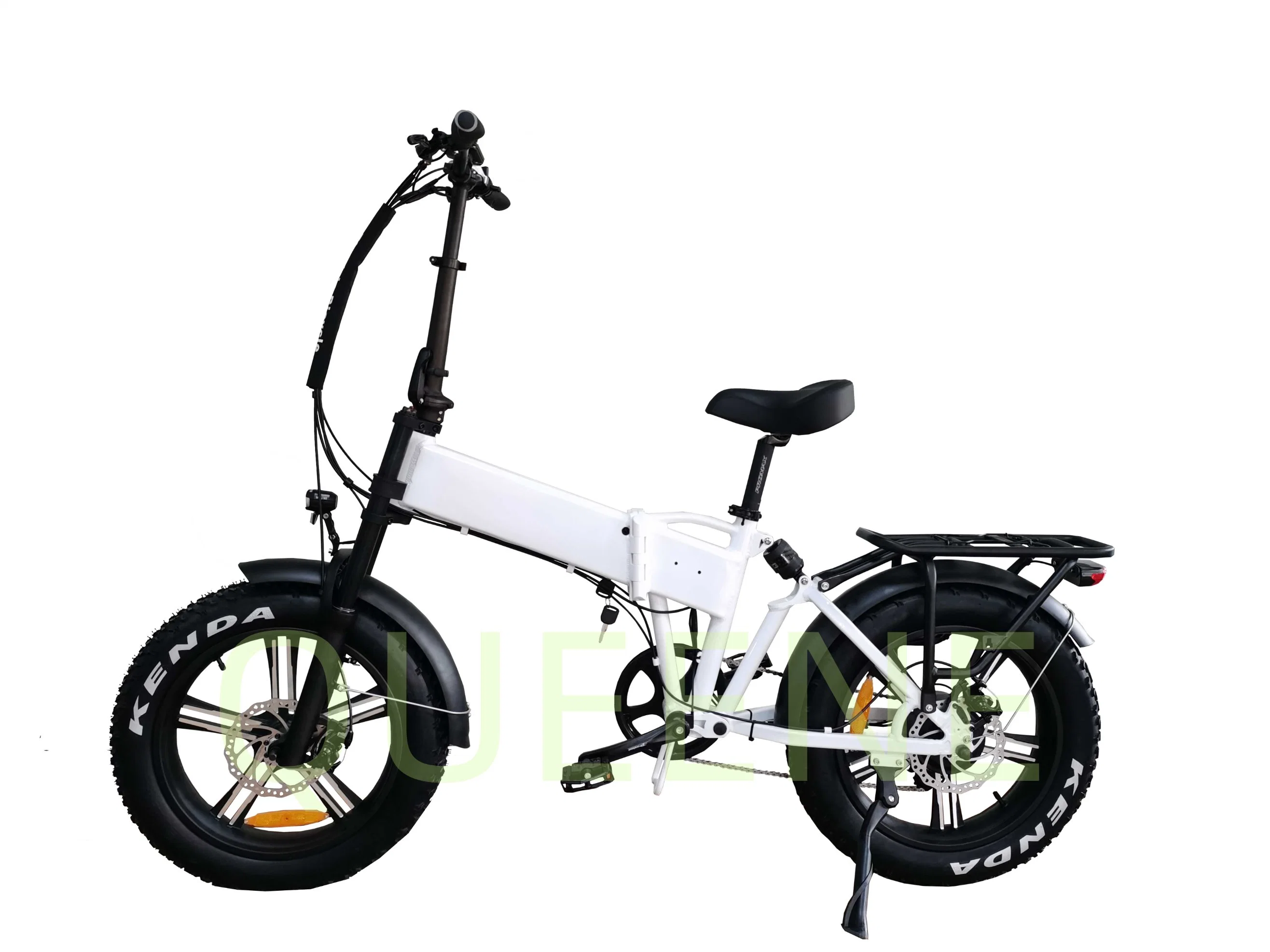 Queene Cheap Price Zhengbu Euy F6 20 Inch 350W 500W 750W 36V 48V 10ah 15ah 20ah Shimano 7 Speed Folding E Bike Fat Tire Electric Bike