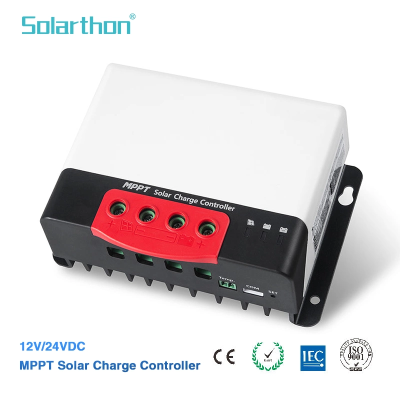 Régulateur solaire MPPT 20 a 12 V/24 V de STCM