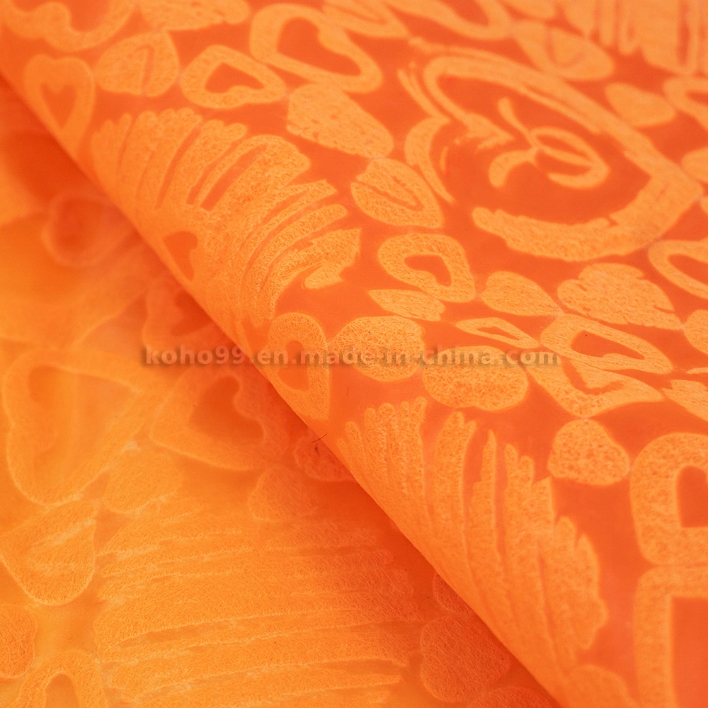 Orange 2022 Small Love Embossed Cloth for Gift Packing