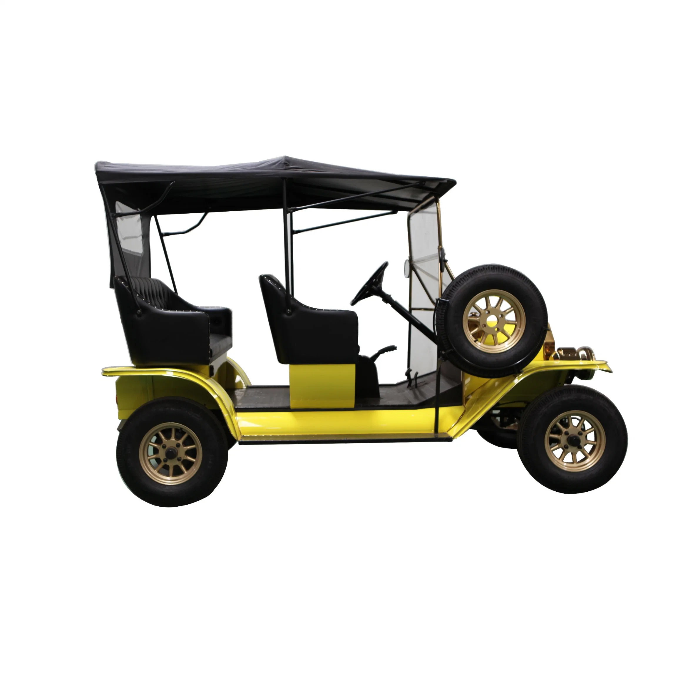 Golf Cart 2 Seats 4 Seats Electric Sightseeing Car Four Wheel Hotel Tourism Reception Viewing Property Security Patrol Car