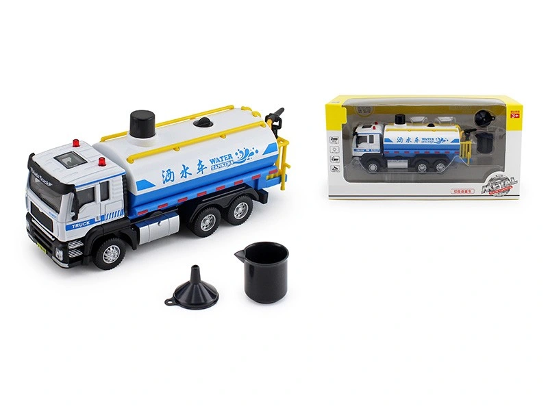 Ziehen Sie Zurück Alloy Car 1: 50 Diecast Auto Spielzeug Container Spielzeug Lkw-Modell